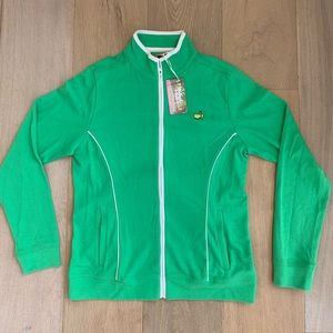 NWT Masters Green Zip-Up